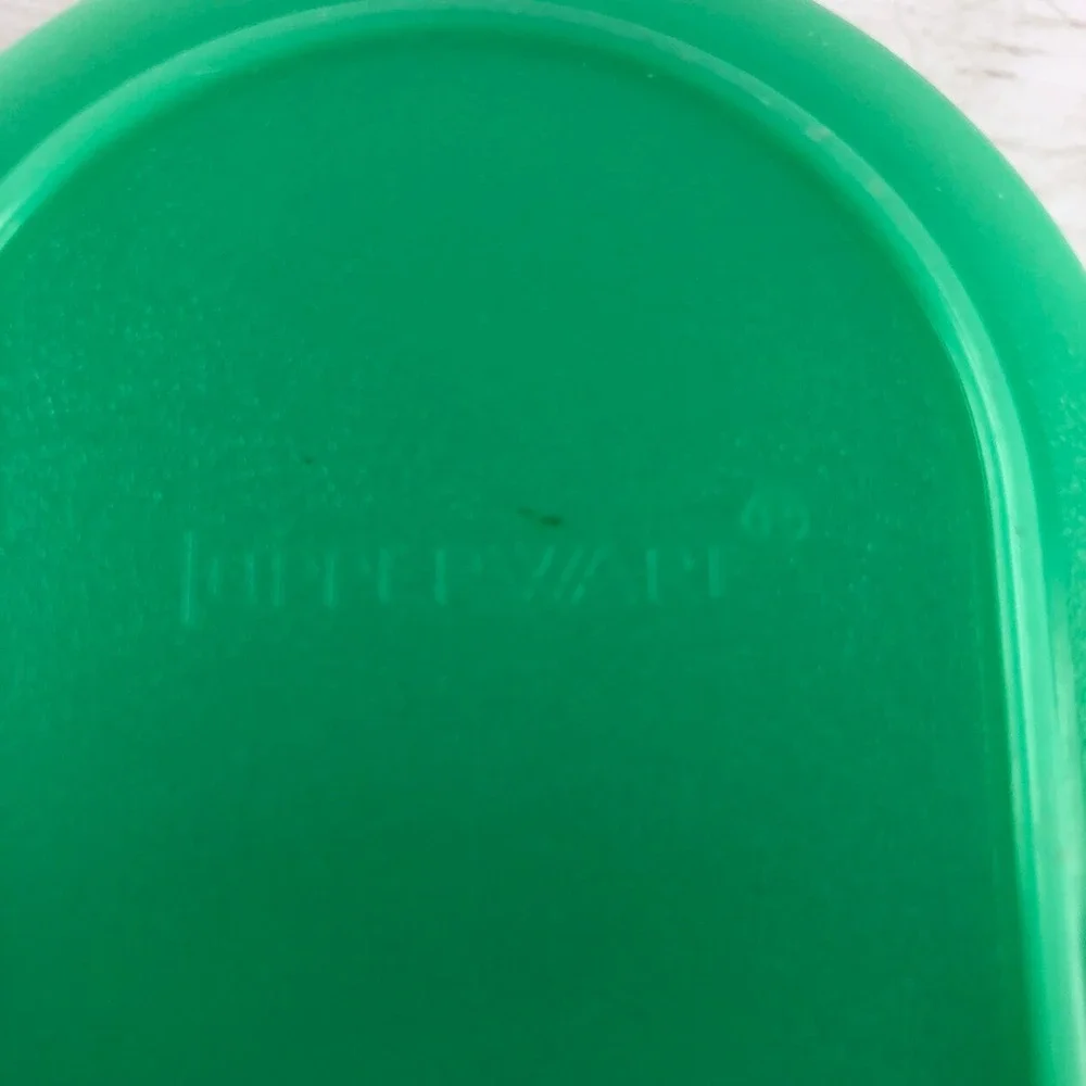 VTG Tupperware Cheese Grater/Microwave Breakfast Maker Green Steamer w/ Lid 3pc